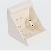 加厚86型开关插座通用明盒接线盒底盒线三角底盒墙角斜角桌面底座