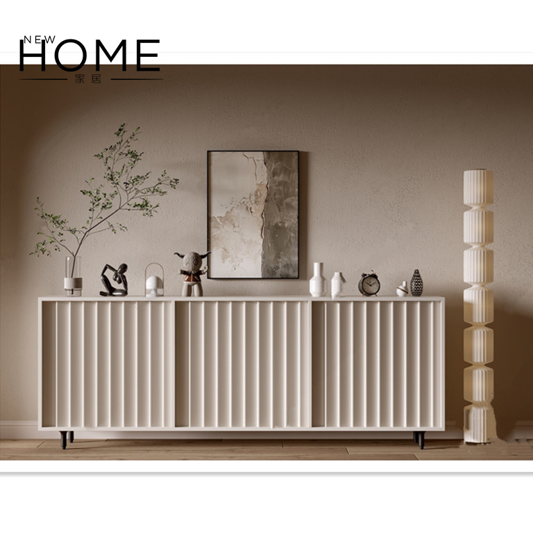 简约现代设计师餐边柜法式入户玄关柜设计师储物柜茶水柜北欧边柜