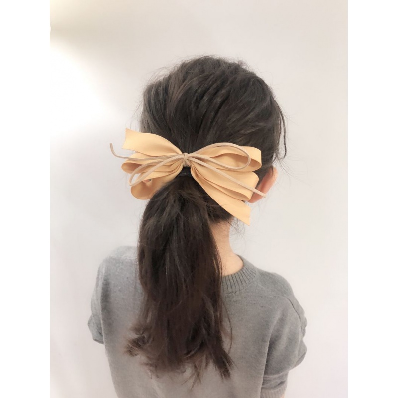 左斯斯气质儿童发饰女童大蝴蝶结发卡大边夹潮童顶夹亲子发夹配.
