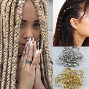 Beads Rings Hair Accessories Tubes Braids Cuffs African