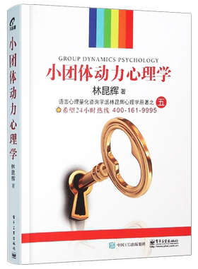 官方正版 小团体动力心理学 林昆辉 心理学原著之五 实用版 心理学入门基础书籍 领导力团队管理 社会大众发展心理学导论自学书籍