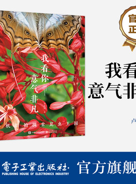 官方正版 我看你意气非凡 手机街拍探索昆虫王国 微观世界手机拍摄书 博物学随笔 新闻纪实 街拍摄影手法 卢跃刚 电子工业出版社