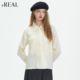 衬衫 休闲时尚 显瘦宽松型长袖 real瑞尔秋冬季 新款