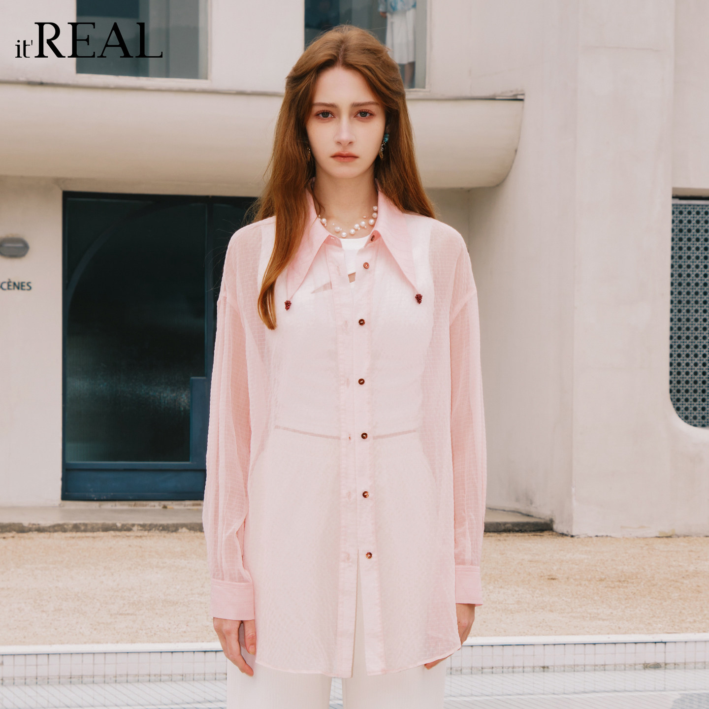 it'real瑞尔法式复古衬衫女夏季新款轻薄宽松衣空调服女,女装/女士精品,衬衫,淘宝优惠券,粉丝福利购,淘宝优惠卷