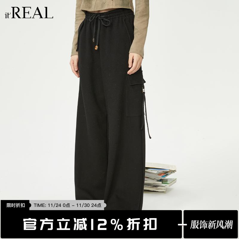 工装休闲裤it'real美式