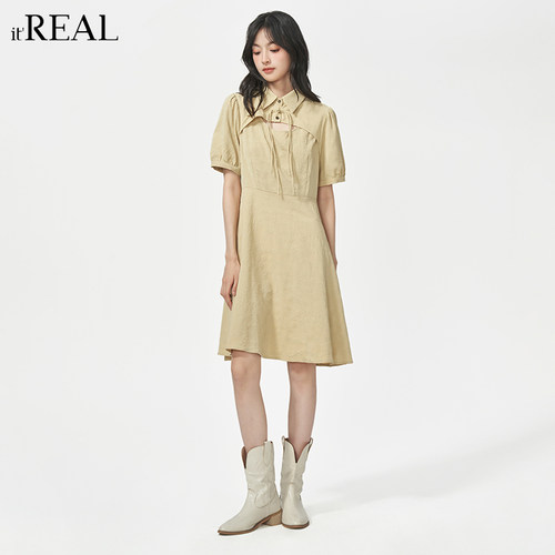 法式复古连衣裙女2025春夏新款