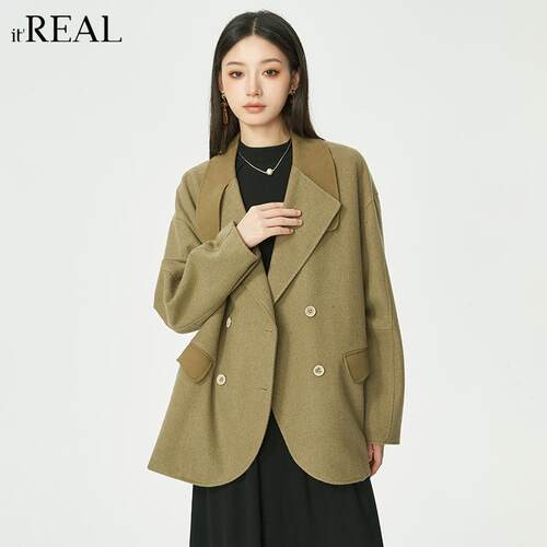 itreal休闲百搭小个子西服