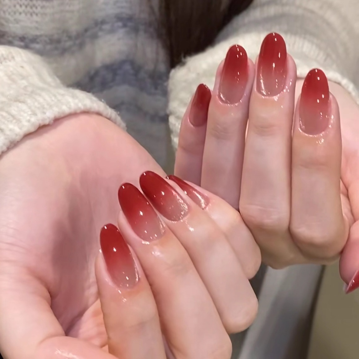 秋冬新款红色玻璃珠猫眼新年战甲