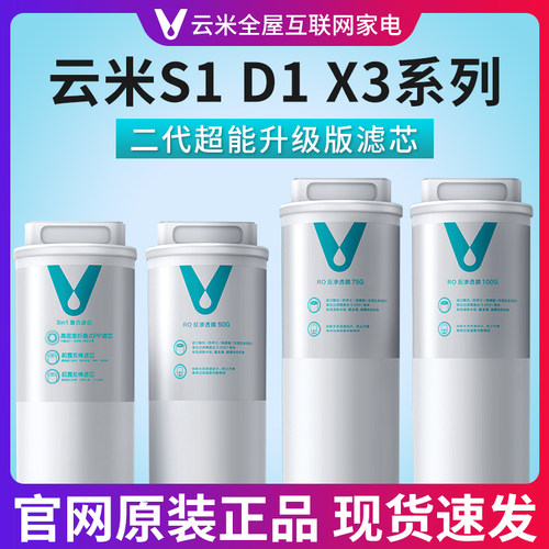 云米S1D1X3净水器滤芯反渗透