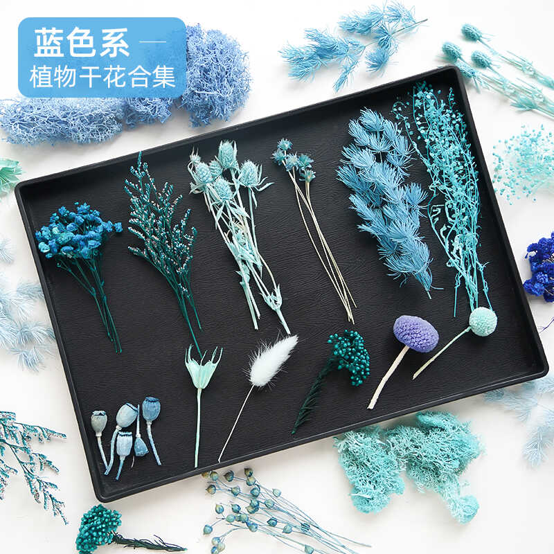 永生干花diy蜡烛石膏配材