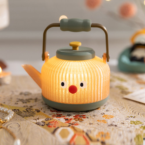 阿楹 可爱解压小夜灯稀奇古怪摆件厨房咖啡角氛围书桌柜装饰礼物