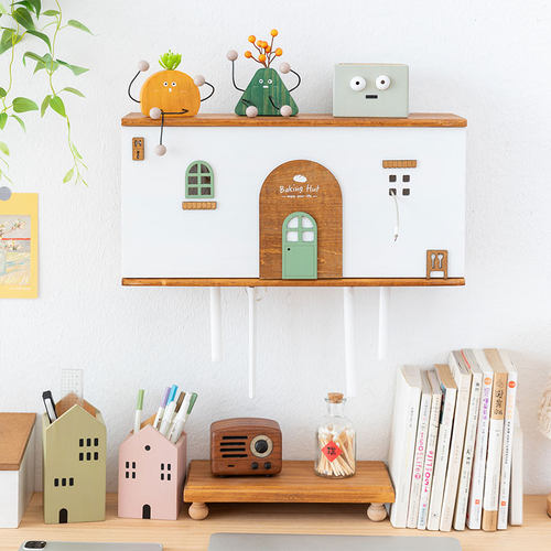 路由器插座遮挡神器壁挂高级装饰