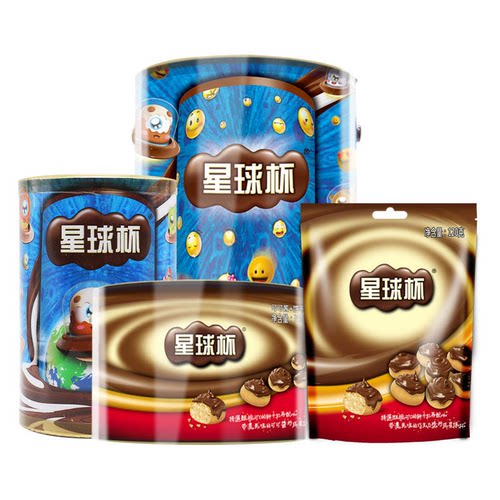 星球杯巧克力杯夹心饼干