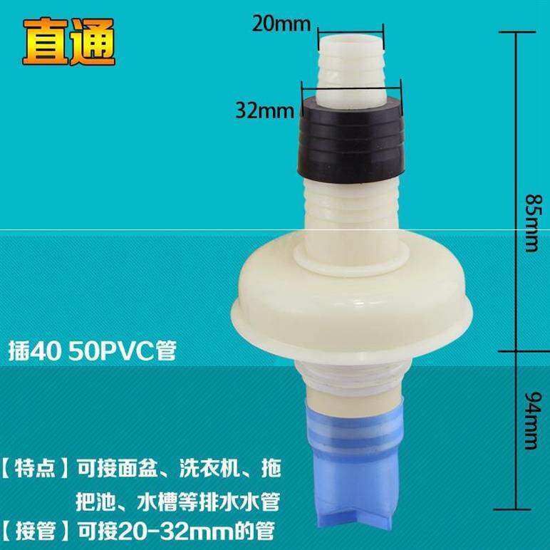 改洗衣机地漏接头上排水下水单下水管阳台防臭洗脸盆芯滚筒长道管