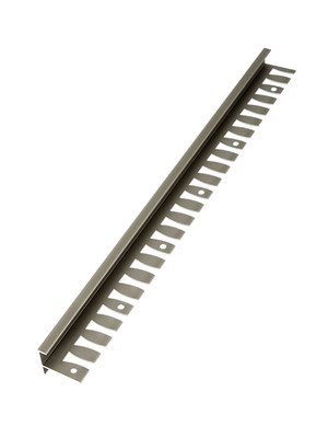 F型可弯曲收边条楼梯踏步包边条地板瓷砖卡槽弧形收口条铝合金