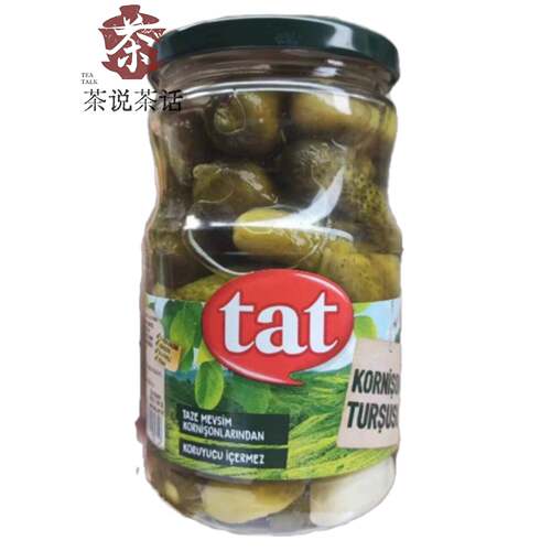 TAT塔特醋渍黄瓜青瓜蔬菜泡菜 pickled cucumber 680g土耳其进口