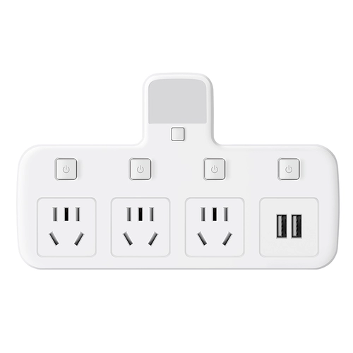 Спектакль -преобразователь многофункциональный пористый расширение заглушки с USB -One -Turn -Turn -Apicated Plug Pult Poard