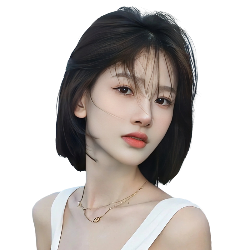 新款全头套假发女短发时尚