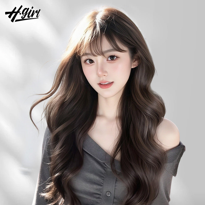 假发大波浪全头套女韩系氛围仿真自然真发蓬松高颅顶卷发假发套,美发护发/假发,日常整顶假发,淘宝优惠券,粉丝福利购,淘宝优惠卷