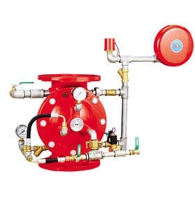 闽峰沟槽式法兰式湿式报警阀ZSFZ100-200隔膜式雨淋阀ZSFM100-200