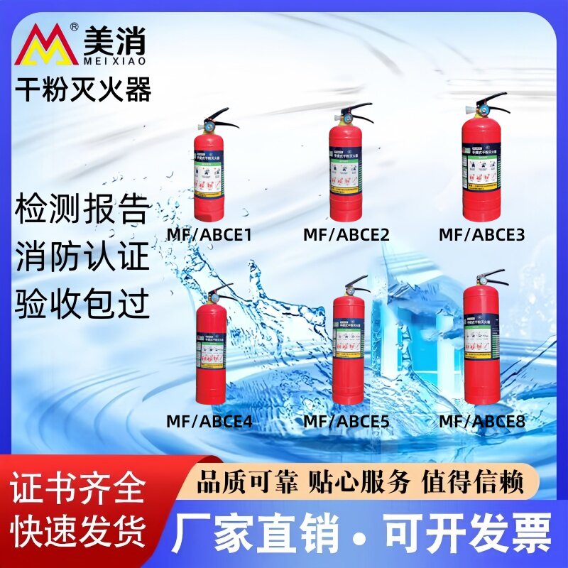 柳成消防新国标手提式干粉灭火器1kg2kg3kg4kg5kg6kg8kg厂家直销
