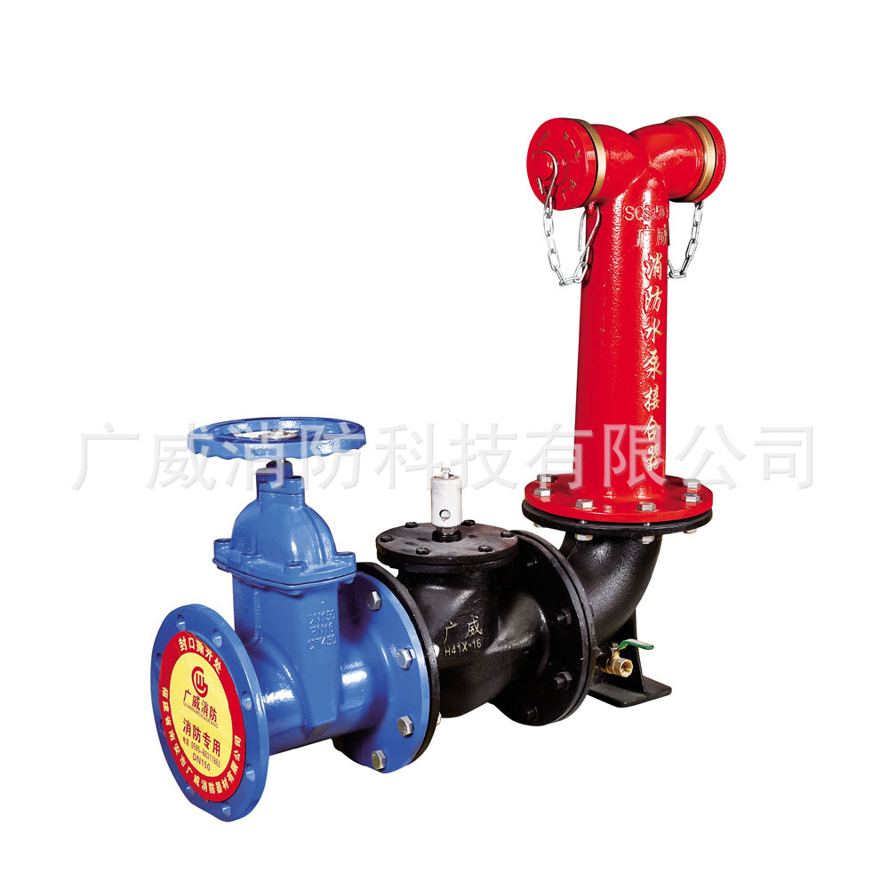 广威老式地上水泵接合器SQS100-1.6 SQS150-1.6厂家直销 现货速发