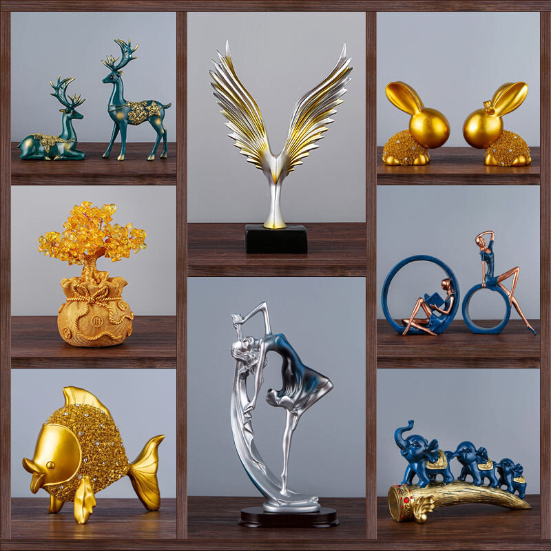 隔断摆件现代客厅装饰品电视柜酒柜办公室家居工艺品玄关桌面小,家居饰品,桌面摆件,淘宝优惠券,粉丝福利购,淘宝优惠卷