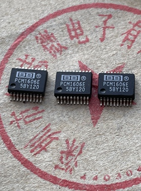 原装正品 PCM1606E PCM160 数模转换器芯片 封装SSOP20 现货实价