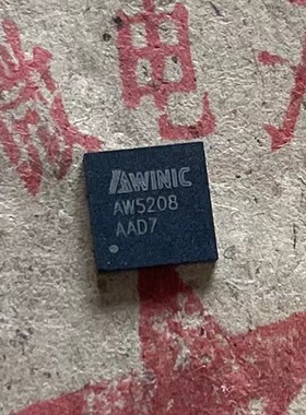 原装正品 AW5208QNR AW5208AQNR 封装QFN电容式多点触摸屏控制器