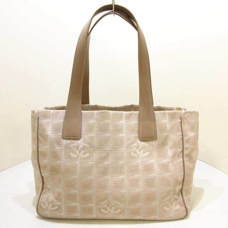 中古香奈儿85新New Travel 冰格纹手提包托特包PM35724851