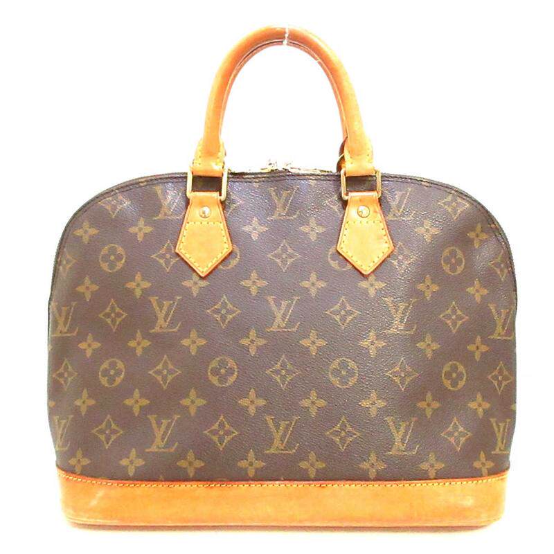 中古LV路易威登85新Alma贝壳包手提包老花35358445 brandear ZG