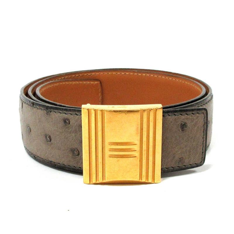中古hermes爱马仕85新腰带皮带35723825 brandear