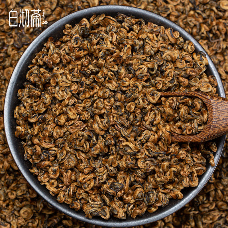 新茶滇红茶金螺云南古树茶叶工夫金芽凤庆临沧正宗春茶500g
