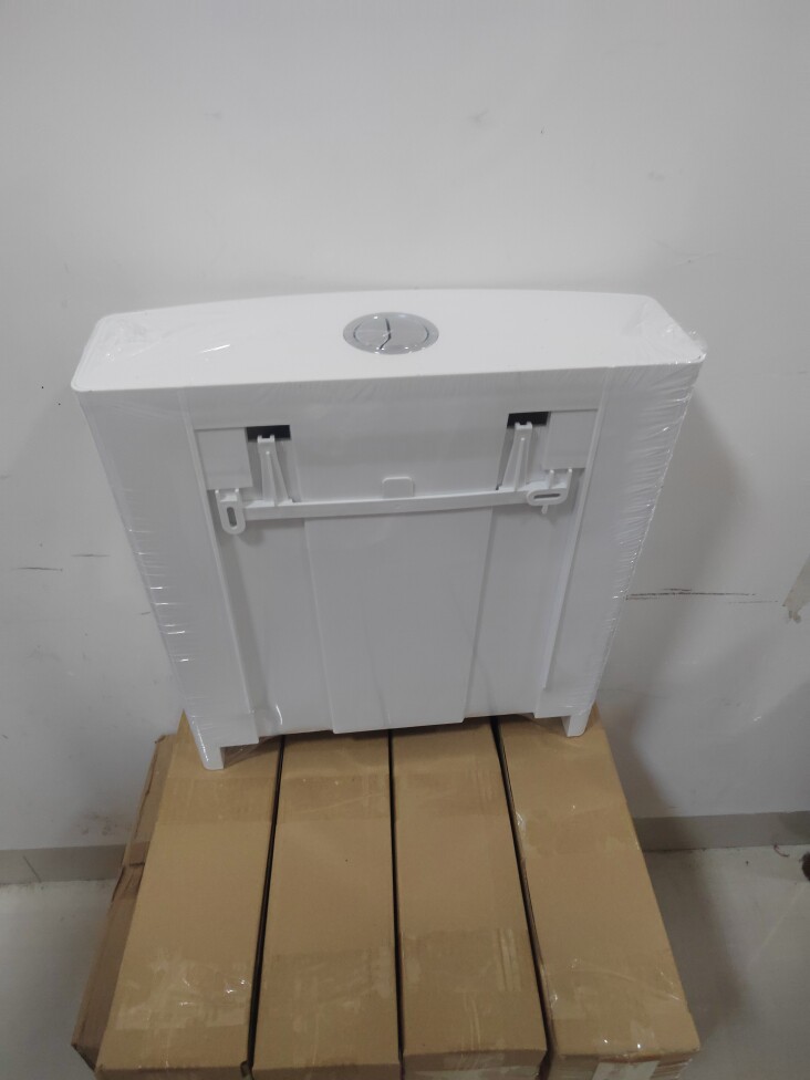 康丽洁同款卫康825水箱家用厕所蹲便器冲水箱挂墙式双按键水箱