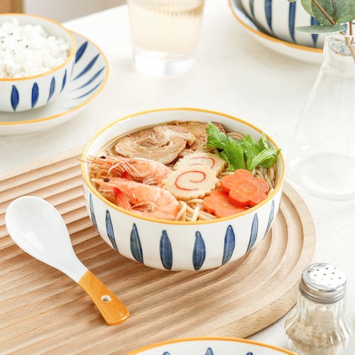 面碗陶瓷家用6寸碗2024新款碗盘