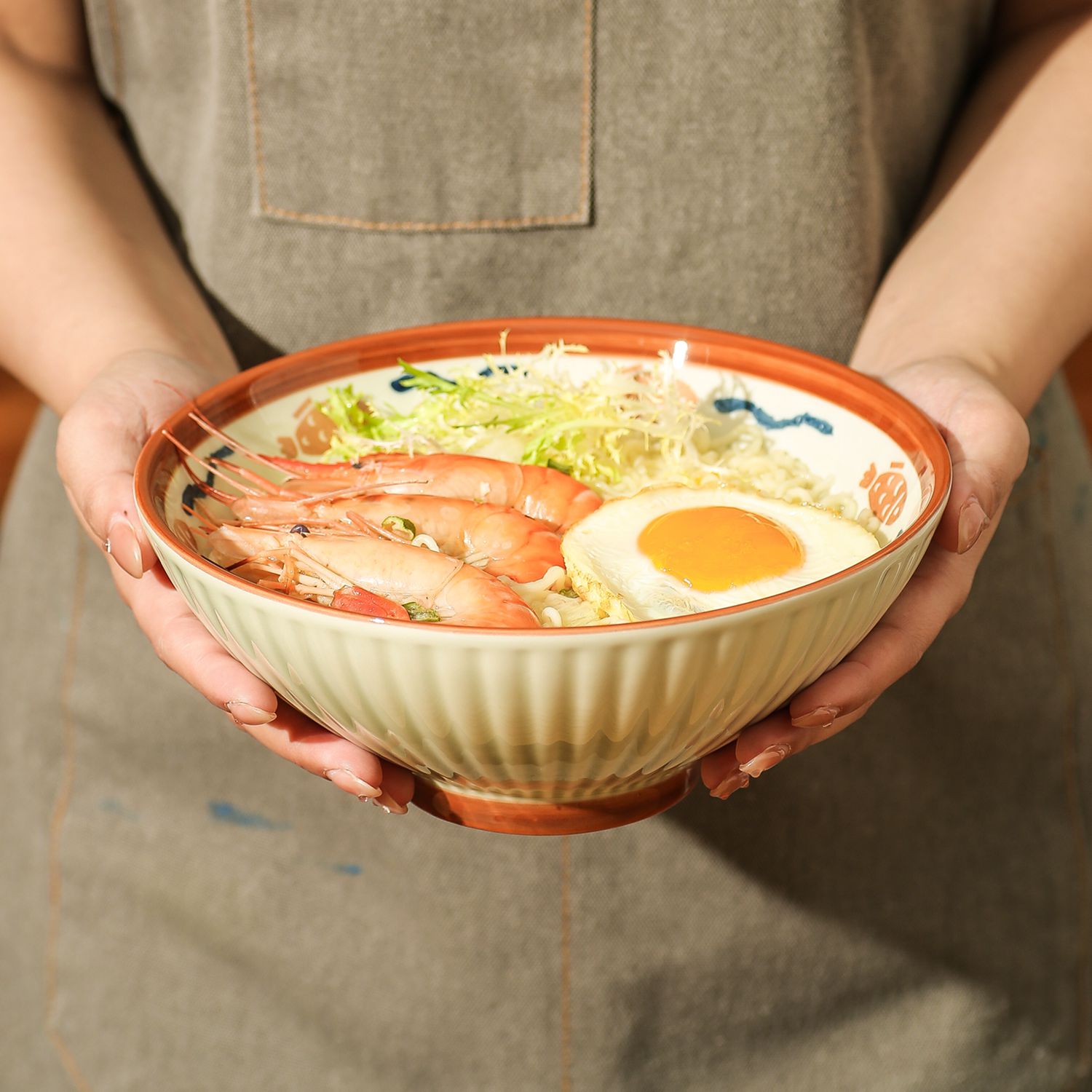 面碗家用2024新款拉面碗8寸汤碗