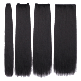 汉服假发片古风女接发一片式玉米须发排后披发片古装造型盘发微蓬