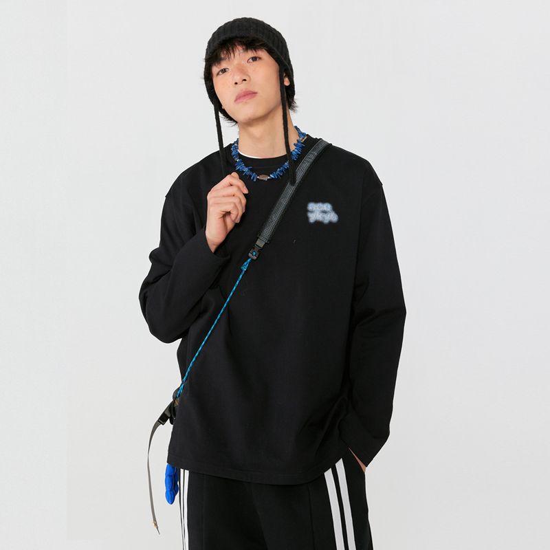 YKYB休闲百搭薄长袖T恤