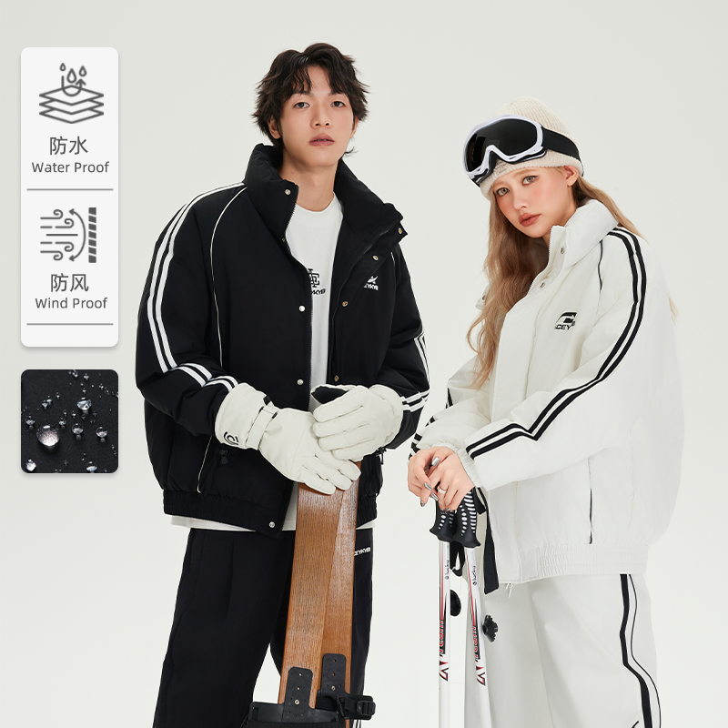 【YKYB黄子韬主理品牌】2024秋冬新款中性防风防泼水短款羽绒服