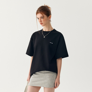 YKYB黄子韬同款 夏 宽松t恤男女情侣街头潮牌纯色纯棉百搭简约短袖
