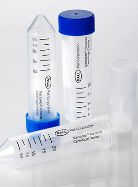 pall颇尔50ml超滤管超滤离心管20ml蛋白浓缩分离100KD纯化MAP100C