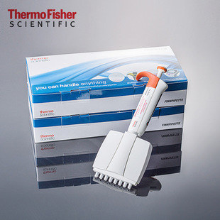 手动八道移液器多道可调5 Thermo赛默飞 50ul可调移液枪4660010