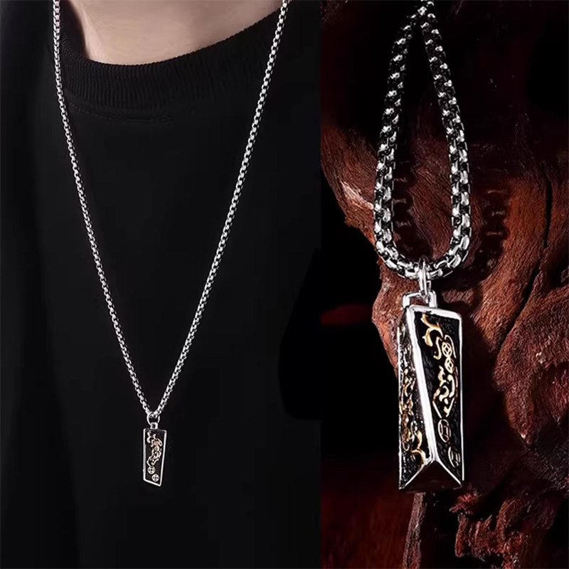 貔貅项链男款新中式国风吊坠复古气质项坠毛衣链新年礼物送男友,饰品/流行首饰/时尚饰品新,项链,淘宝优惠券,粉丝福利购,淘宝优惠卷