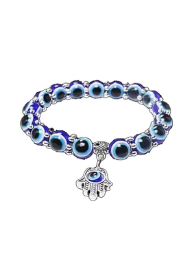 恶魔之眼手链ins小众设计潮人