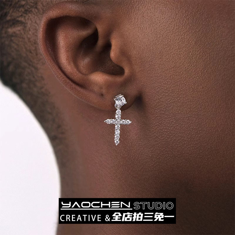 十字架耳坠男女耳饰耳环耳钉