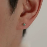 Небольшие дизайнерские брендовые серьги, изысканный стиль