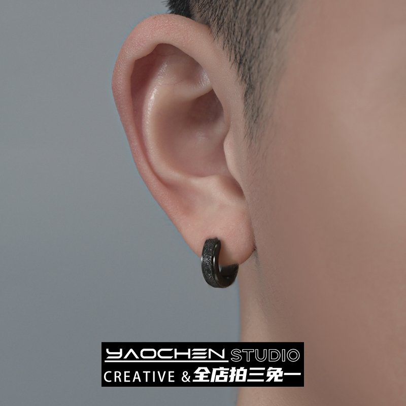 耳环男潮流个性男款小众高级感