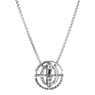 可变形天文球戒指项链男女潮流高级感设计小众星球吊坠情侣配饰