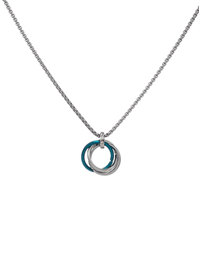 项链男女潮百搭嘻哈挂饰吊坠钛钢