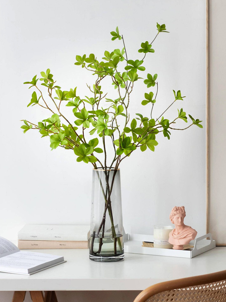 懒地仿真花日本吊钟植物长枝条客厅花瓶假花落地装饰马醉木盐酸草